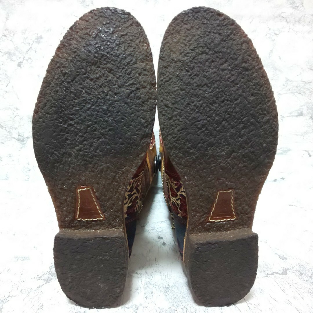 Timberland(ティンバーランド)の極美品 Timberland リミテッドエディション パッチワーク ロングブーツ レディースの靴/シューズ(ブーツ)の商品写真