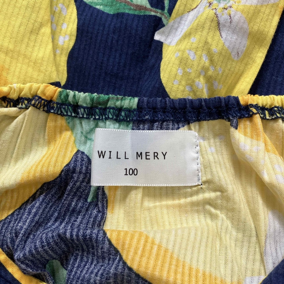 WILL MERY(ウィルメリー)のwillwery ワンピース キッズ/ベビー/マタニティのキッズ服女の子用(90cm~)(ワンピース)の商品写真