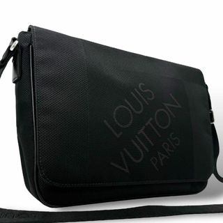 ルイヴィトン(LOUIS VUITTON)の外観美品 LOUIS VUITTON ショルダーバッグ ダミエ ジュアン 黒(ショルダーバッグ)