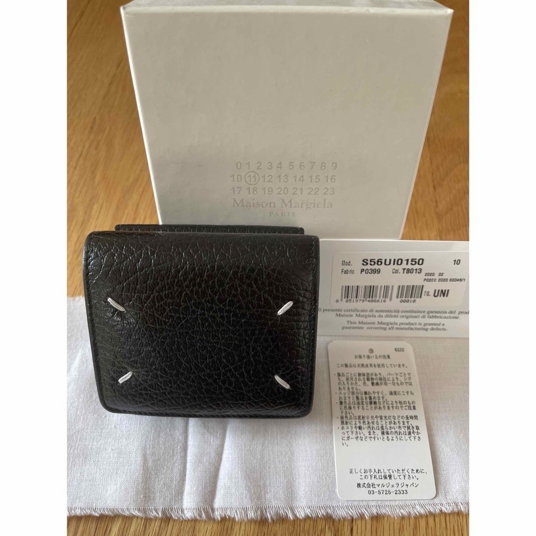 Maison Martin Margiela(マルタンマルジェラ)のメゾンマルジェラ　財布　S56UI0150 P0399 T8013 BLACK レディースのファッション小物(財布)の商品写真