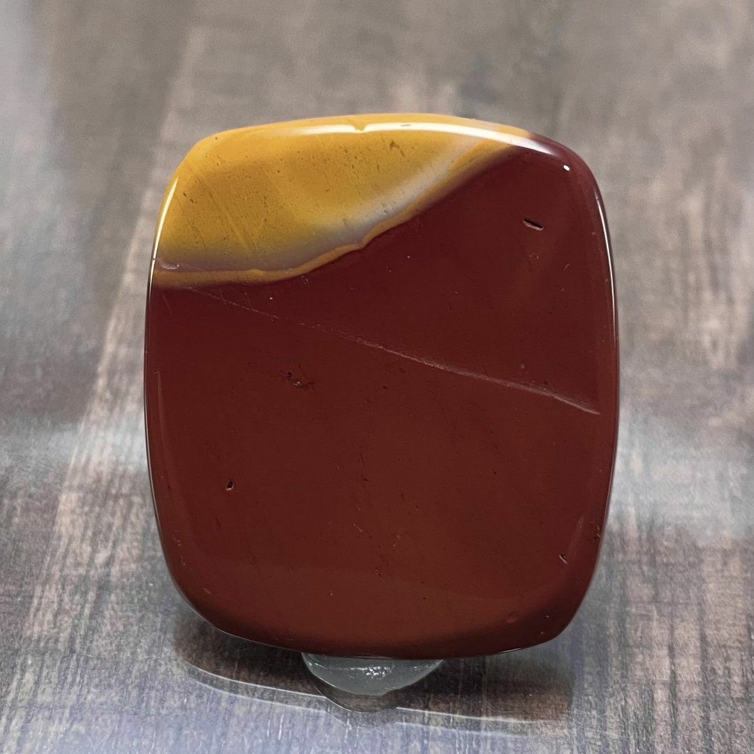 ムーカイトジャスパー　ルース　天然石　(ムーアカイト)　a10022 ハンドメイドの素材/材料(各種パーツ)の商品写真