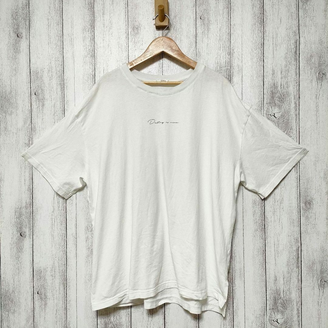 GLACIER(グラシア)のGLACIER グラシア ハニーズ (LL)　バックプリントT　大きいサイズ レディースのトップス(Tシャツ(半袖/袖なし))の商品写真