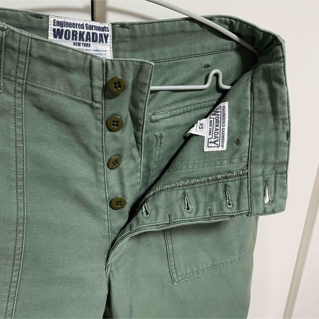 Engineered Garments(エンジニアードガーメンツ)のUSA製 エンジニアド ガーメンツ WORKADAY ベイカーパンツ XS メンズのパンツ(ワークパンツ/カーゴパンツ)の商品写真