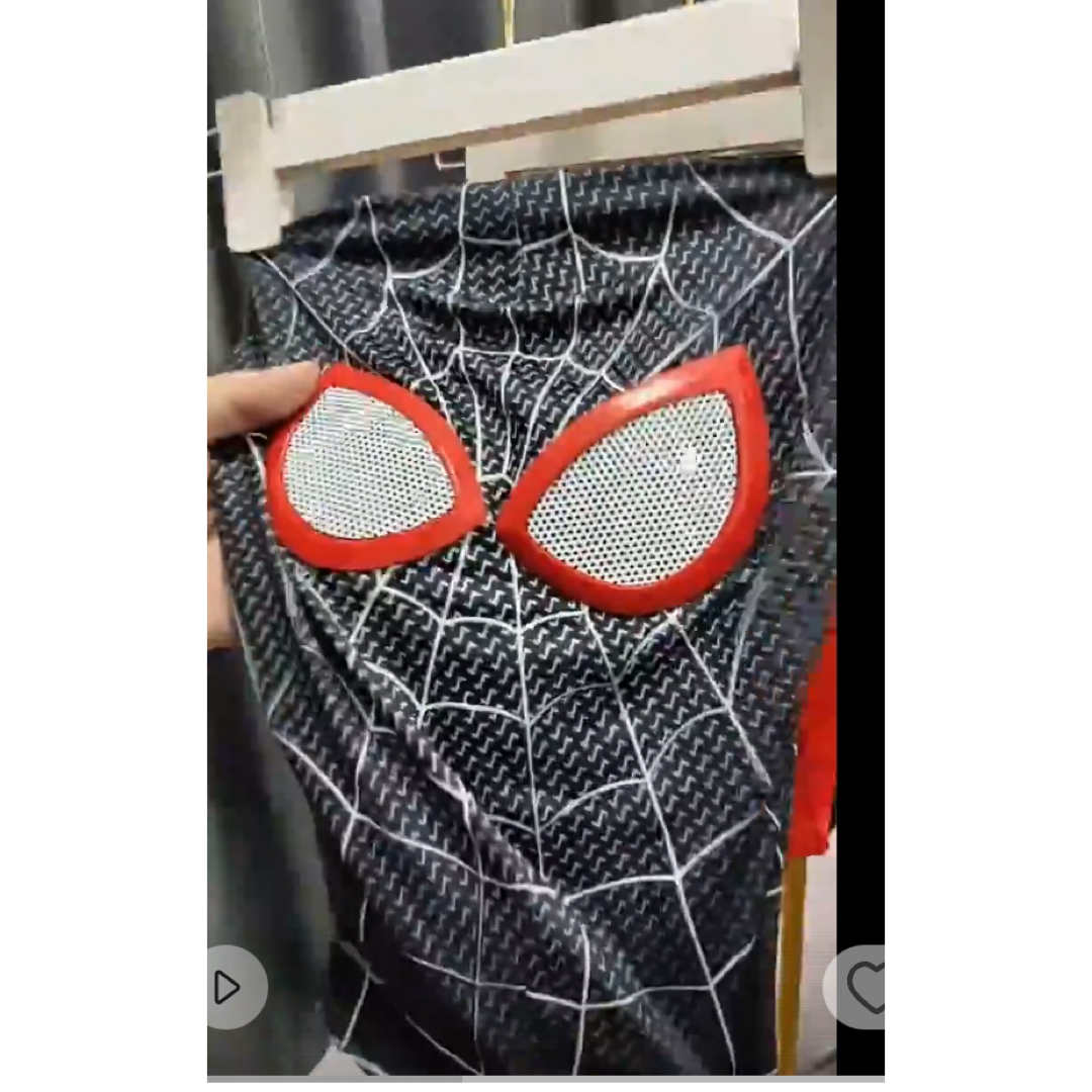 スパイダーマン マスク コスプレ パーカー ハロウィン エンタメ/ホビーのコスプレ(衣装)の商品写真
