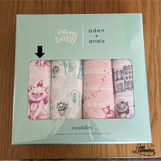 エイデンアンドアネイ(aden+anais)の① エイデンアンドアネイ　単品販売　おくるみ　ガーゼ　ディズニー　マリー(おくるみ/ブランケット)