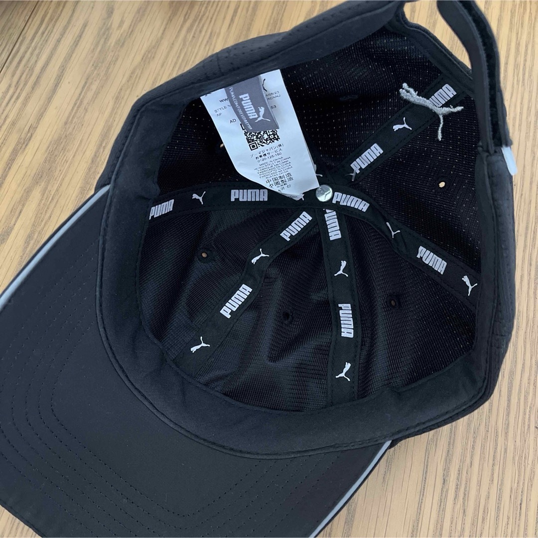 PUMA(プーマ)のコストコ購入品　PUMA プーマ　キャップ帽子　フリーサイズ　男女兼用　黒　新品 レディースの帽子(キャップ)の商品写真