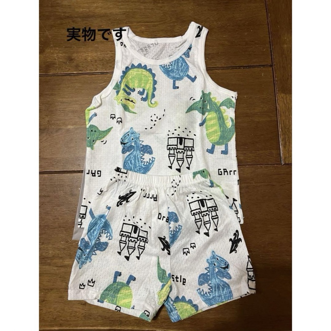 キッズ☆上下セット☆タンクトップ☆短パン☆肌着 キッズ/ベビー/マタニティのキッズ服男の子用(90cm~)(下着)の商品写真