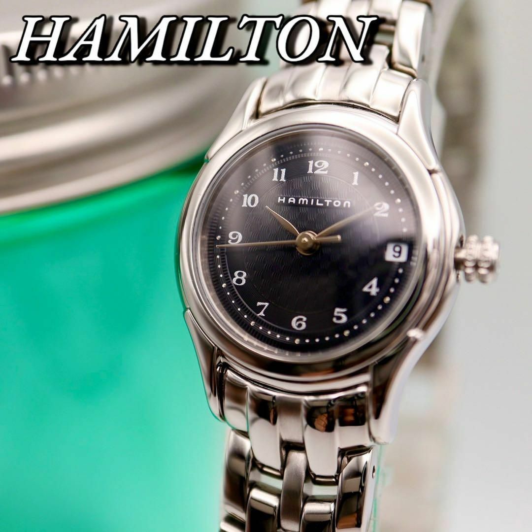 Hamilton(ハミルトン)の未使用品級 HAMILTON ラウンド シルバー レディース腕時計 808 レディースのファッション小物(腕時計)の商品写真