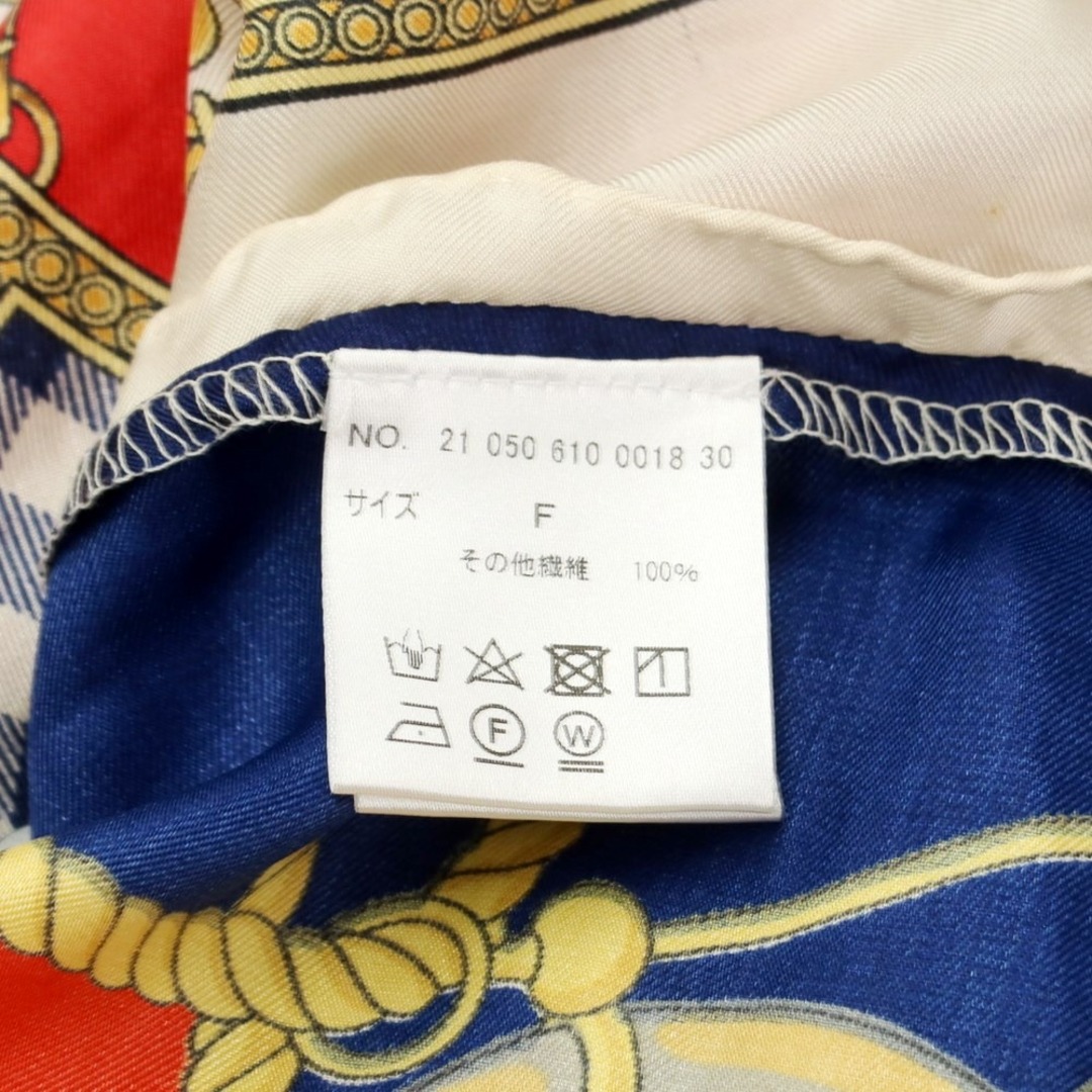 【中古】ノーベルクロージング NOVEL CLOTHING 総柄 カジュアルシャツ レッドxマルチカラー【サイズF】【メンズ】 メンズのトップス(シャツ)の商品写真