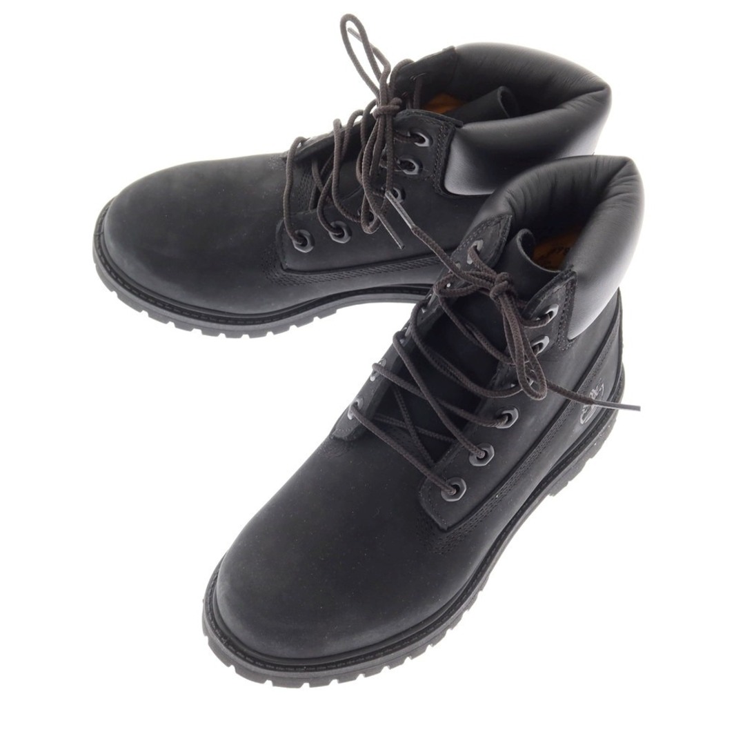 Timberland(ティンバーランド)の【中古】ティンバーランド Timberland 6inch PREMIUM WATERPROOF BOOT ヌバック ブーツ ブラック【サイズ23cm】【レディース】 レディースの靴/シューズ(ブーツ)の商品写真