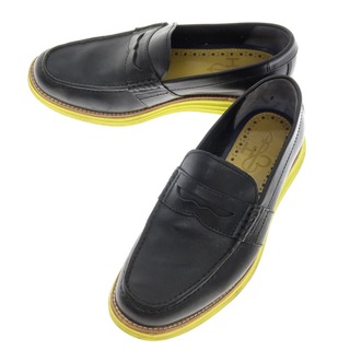 コールハーン(Cole Haan)の【中古】コールハーン COLE HAAN LUNARGRAND レザー ローファー ブラック【サイズ6.5】【メンズ】(ドレス/ビジネス)