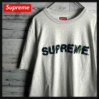 シュプリーム(Supreme)の【希少XLサイズ】シュプリーム☆センター刺繍ロゴ入り半袖Tシャツ 希少デザイン(Tシャツ/カットソー(半袖/袖なし))