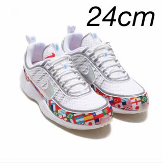 ナイキ(NIKE)のNIKE AIR ZOOM SPIRIDON 16 24 スピリドン　万国旗(スニーカー)