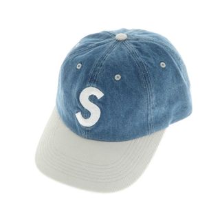 シュプリーム(Supreme)の【中古】シュプリーム Supreme 2024年春夏 2-Tone S Logo 6-Panel キャップ ブルーxライトグレー【サイズONE SIZE（58cm）】【メンズ】(キャップ)