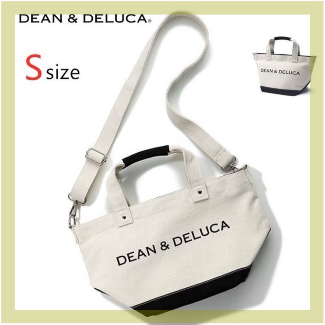 DEAN & DELUCA(ディーンアンドデルーカ)の新品DEAN&DELUCA トートバッグ ショルダーバック 2WAY 黒ブラック レディースのバッグ(トートバッグ)の商品写真