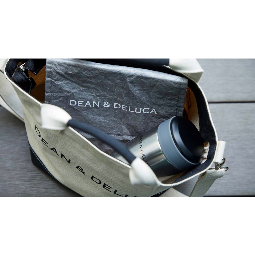 DEAN & DELUCA(ディーンアンドデルーカ)の新品DEAN&DELUCA トートバッグ ショルダーバック 2WAY 黒ブラック レディースのバッグ(トートバッグ)の商品写真