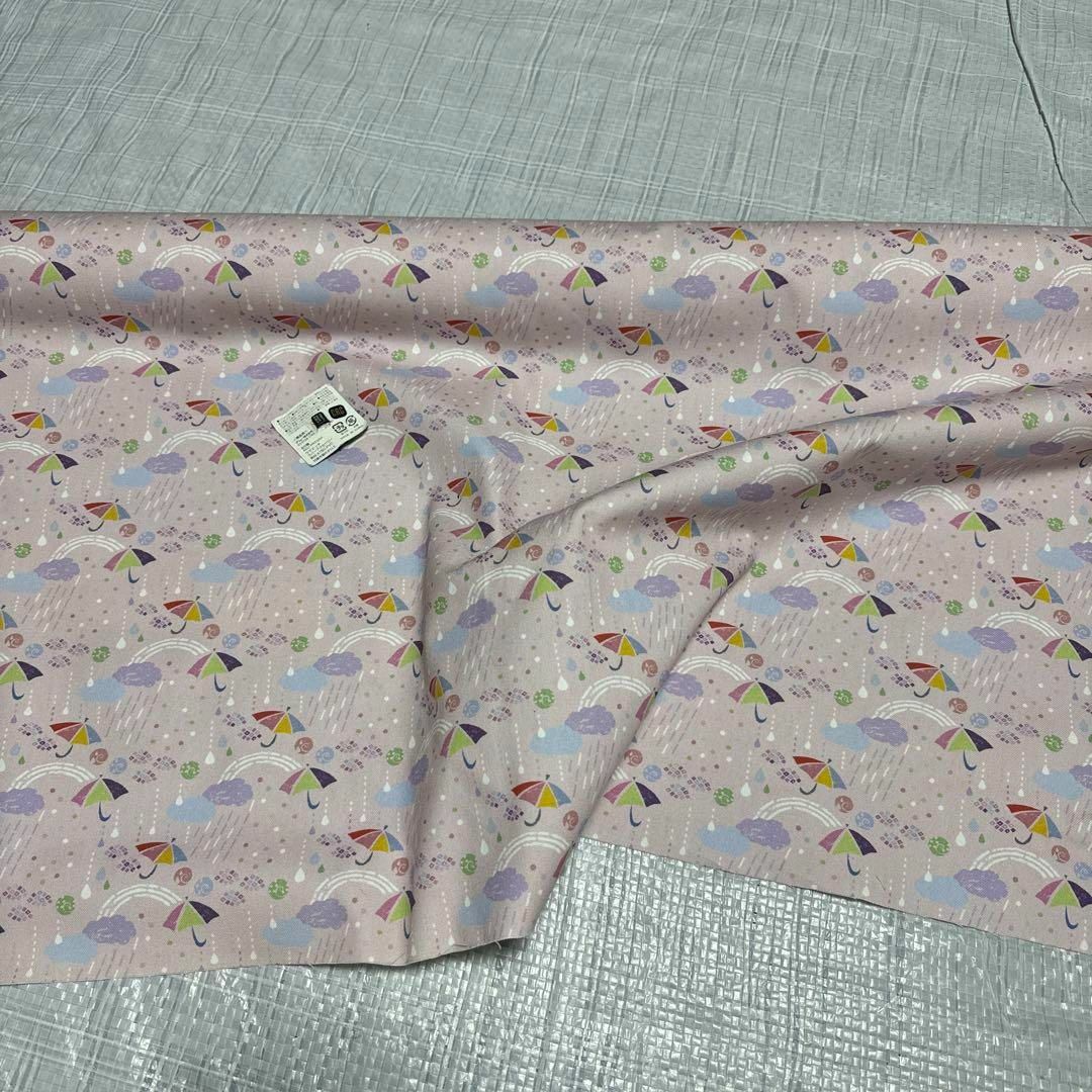 布地生地1m no2612傘柄キャンバスうすピンク ハンドメイドの素材/材料(生地/糸)の商品写真