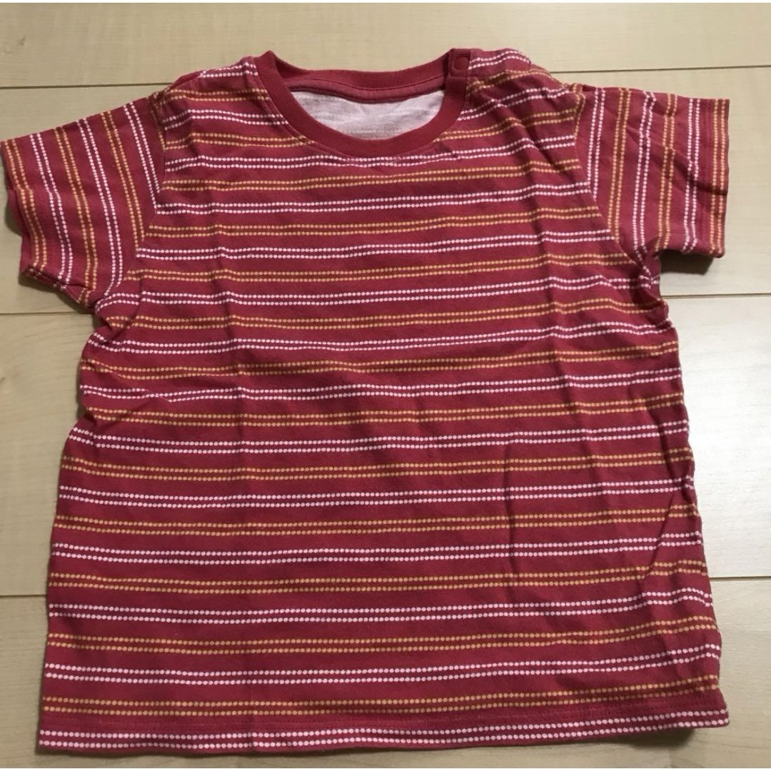UNIQLO(ユニクロ)のユニクロ　キッズTシャツ　2枚セット キッズ/ベビー/マタニティのキッズ服男の子用(90cm~)(Tシャツ/カットソー)の商品写真