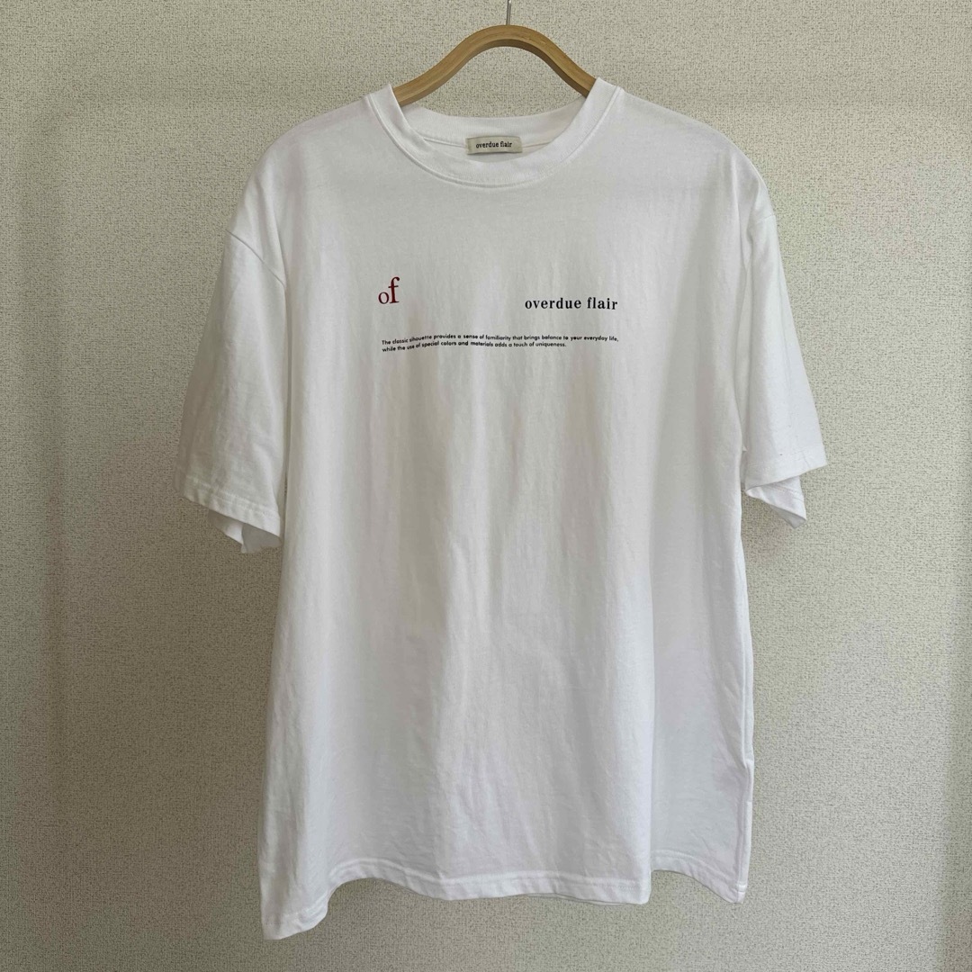 overdueflair tシャツ レディースのトップス(Tシャツ(半袖/袖なし))の商品写真