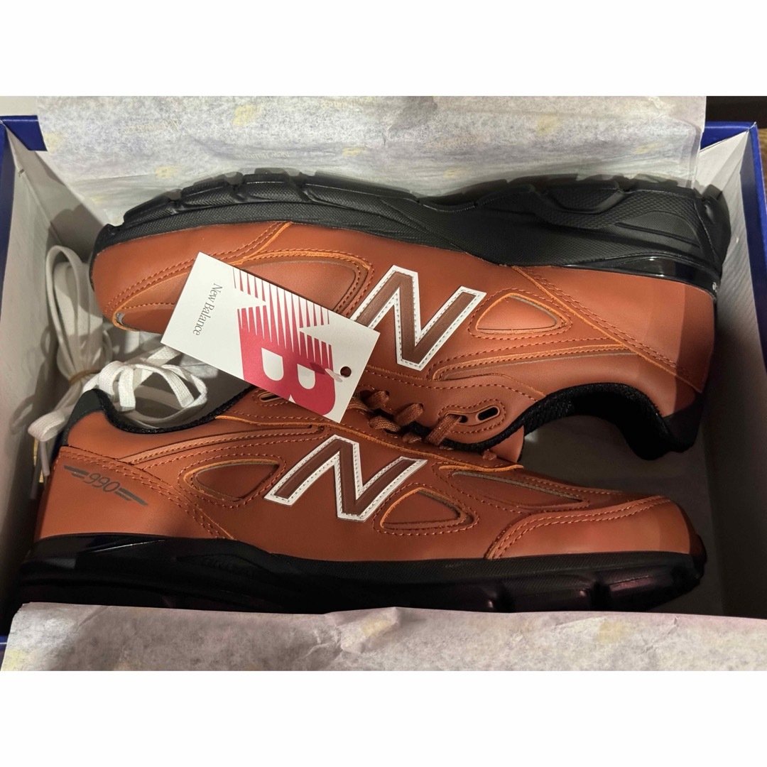 New Balance(ニューバランス)のnew balance U990RB4 新品 28.0 アメリカ製 USA メンズの靴/シューズ(スニーカー)の商品写真