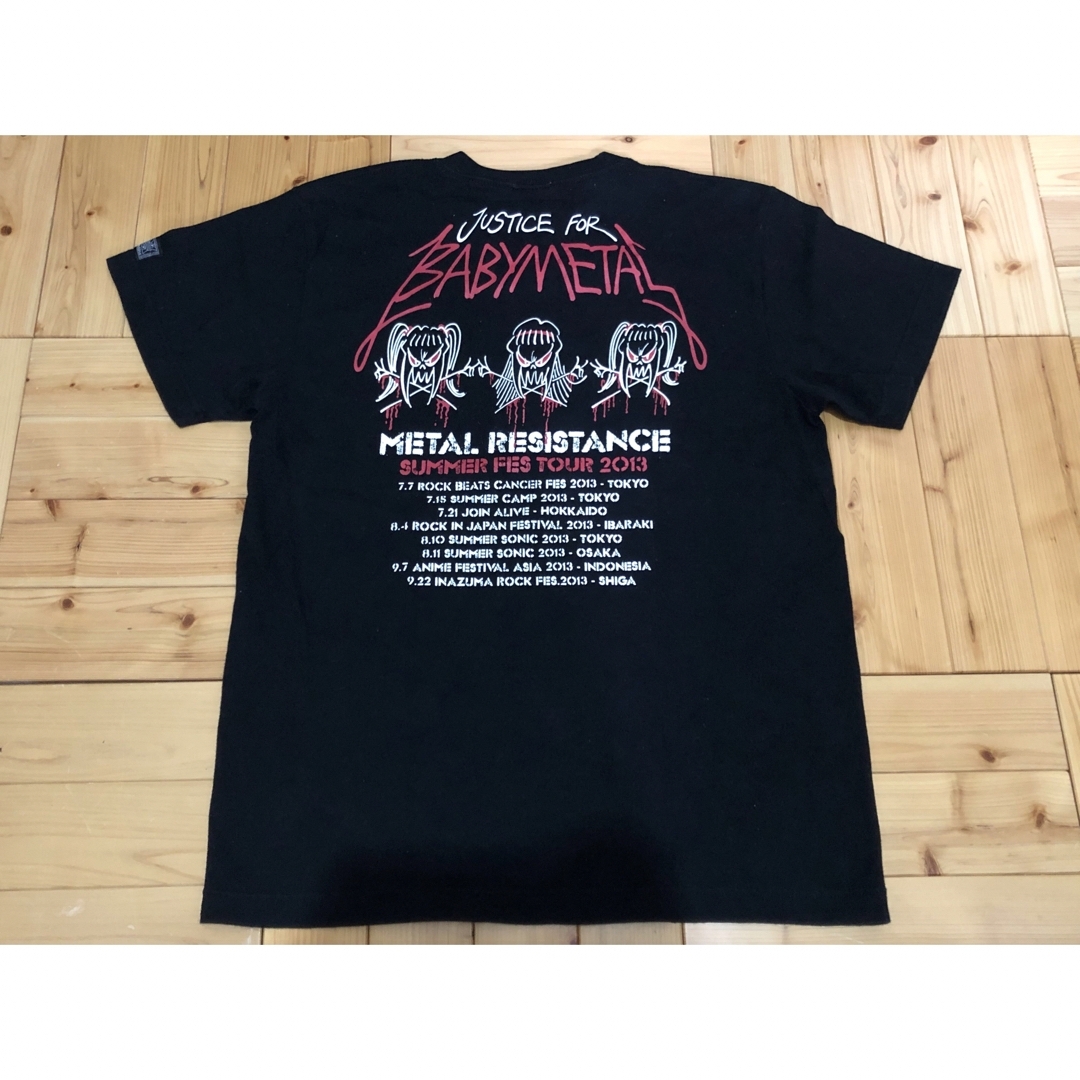 BABYMETAL(ベビーメタル)のBABYMETAL 2013  サマソニ 貴重 限定 Tシャツ エンタメ/ホビーのタレントグッズ(アイドルグッズ)の商品写真