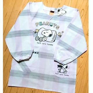 スヌーピー(SNOOPY)の【新品】  スヌーピー   割烹着   保育士エプロン ♪(その他)