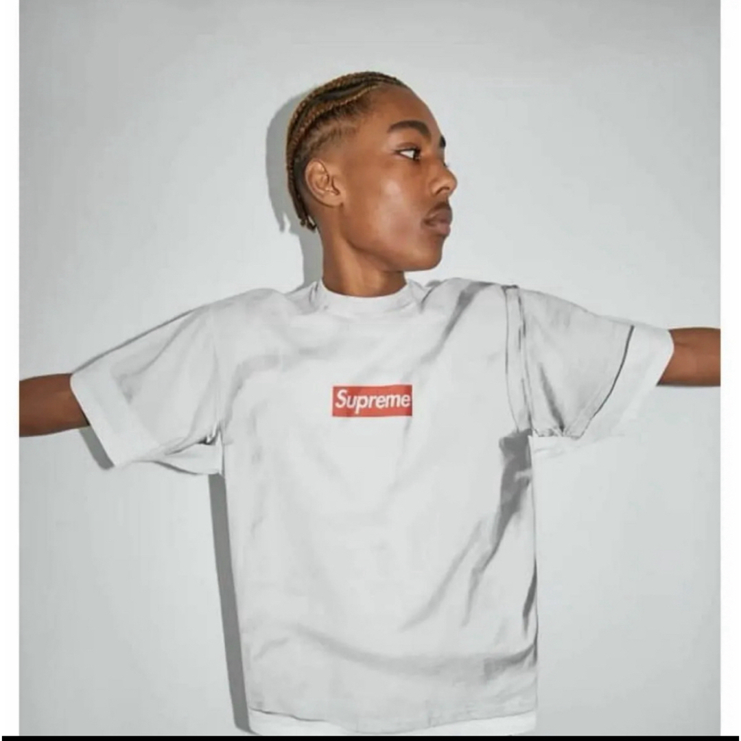 Supreme(シュプリーム)のSupreme x MM6 Maison Margiela Tシャツ　ホワイト メンズのトップス(Tシャツ/カットソー(半袖/袖なし))の商品写真