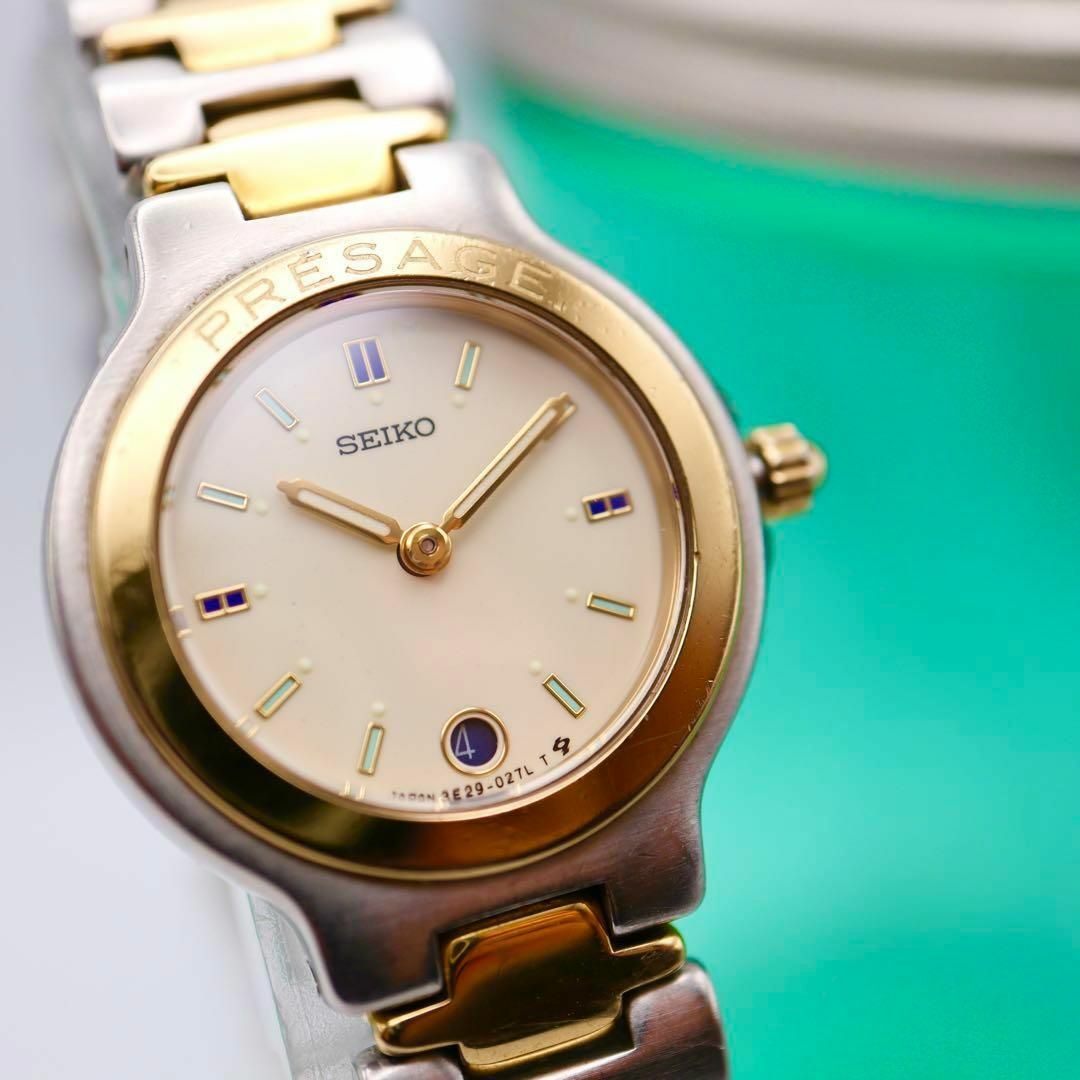 SEIKO(セイコー)のSEIKO プレサージュ デイト クォーツ レディース腕時計 521 レディースのファッション小物(腕時計)の商品写真