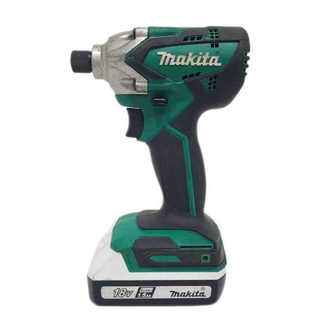 Makita(マキタ)のmakita マキタ 充電式インパクトドライバ バッテリー×2(BL1815G) 充電器(DC18SG) 動作品 電動工具 【中古品】 12404K398 インテリア/住まい/日用品のインテリア/住まい/日用品 その他(その他)の商品写真