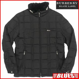 バーバリーブラックレーベル(BURBERRY BLACK LABEL)の廃盤 バーバリーブラックレーベル M ダウンジャケット ノバチェック JJ885(ダウンジャケット)