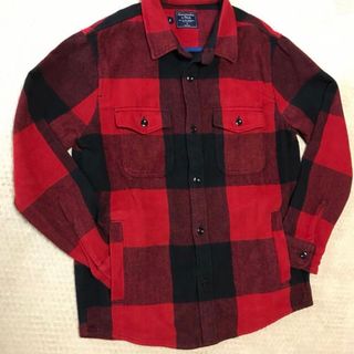 アバクロンビーアンドフィッチ(Abercrombie&Fitch)のアバクロ　シャツ　【公式オンライン品】(Tシャツ/カットソー(七分/長袖))