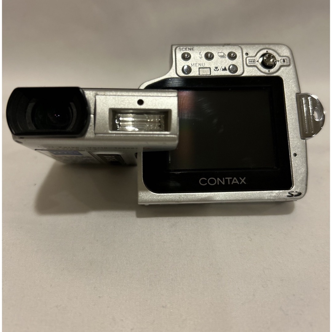 CONTAX(コンタックス)の美品　コンタックス　CONTAX U4R コンパクトデジタルカメラ　動作確認済 スマホ/家電/カメラのカメラ(コンパクトデジタルカメラ)の商品写真