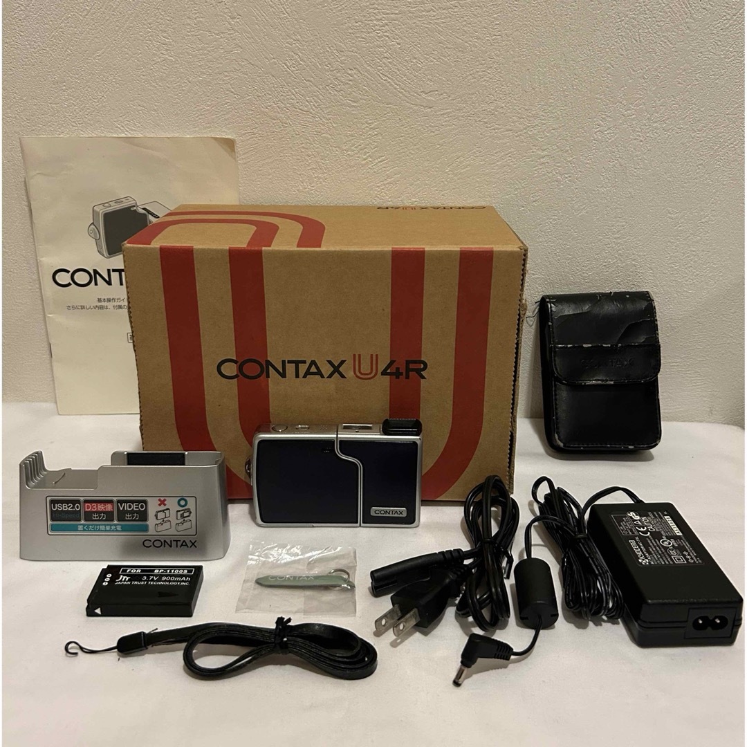 CONTAX(コンタックス)の美品　コンタックス　CONTAX U4R コンパクトデジタルカメラ　動作確認済 スマホ/家電/カメラのカメラ(コンパクトデジタルカメラ)の商品写真
