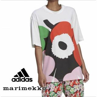 アディダス(adidas)のadidas×marimekko グラフィックTシャツ HC4187(Tシャツ(半袖/袖なし))