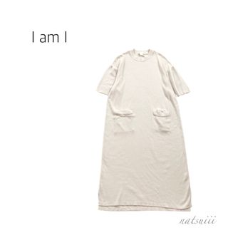 I am I - I AM I アイアムアイ . コットン ニット ロング ワンピース