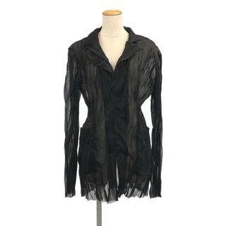 美品  WRINKLE SHEER JACKET リンクルシア(その他)