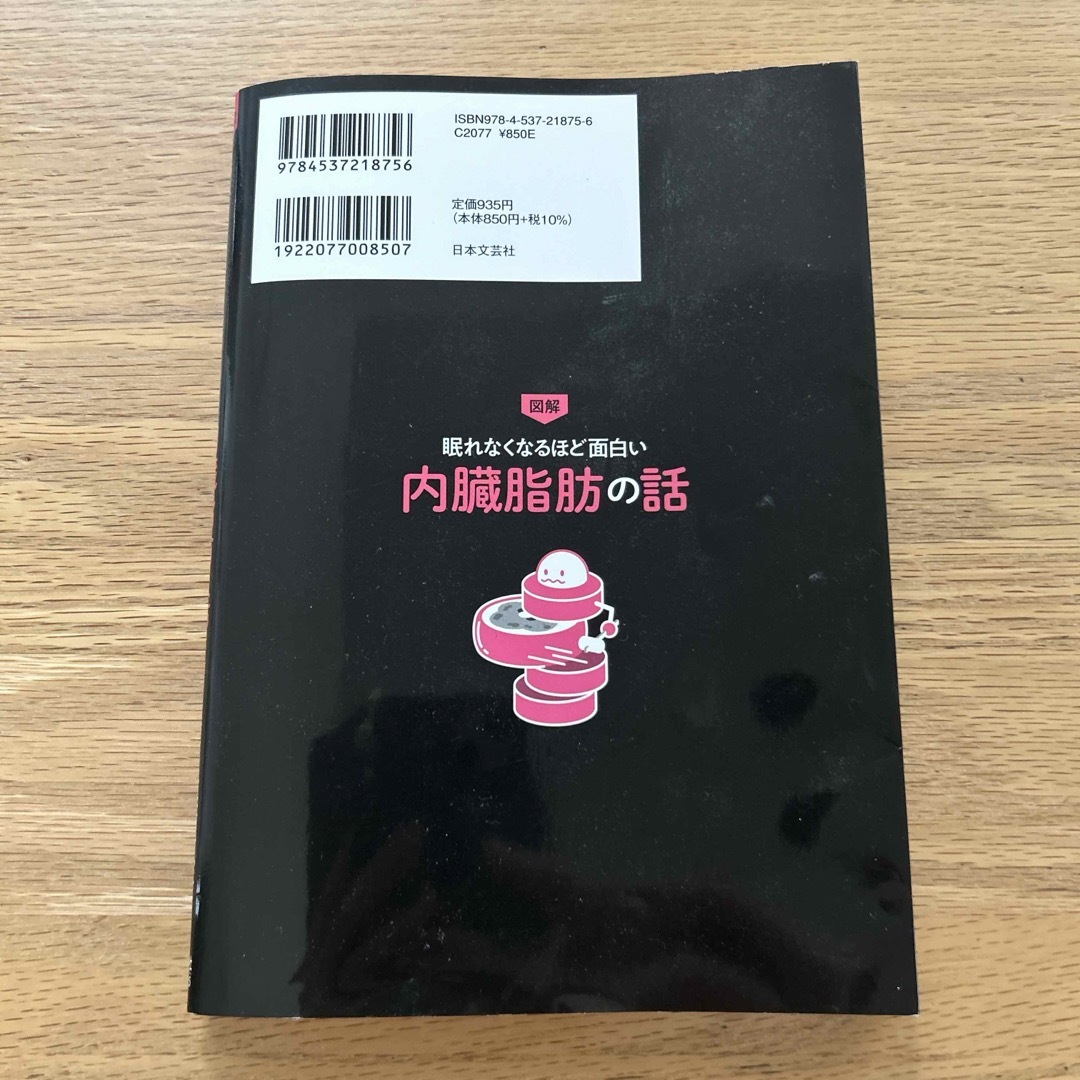 眠れなくなるほど面白い図解内臓脂肪の話 エンタメ/ホビーの雑誌(結婚/出産/子育て)の商品写真