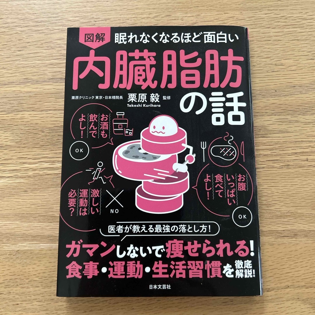 眠れなくなるほど面白い図解内臓脂肪の話 エンタメ/ホビーの雑誌(結婚/出産/子育て)の商品写真