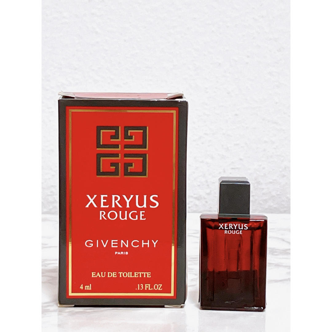 GIVENCHY(ジバンシィ)の美品　ジバンシー　キセリュズルージュ　4ml ミニ香水　香水 コスメ/美容の香水(香水(男性用))の商品写真