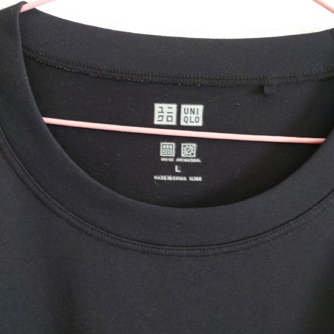 UNIQLO(ユニクロ)のUNIQLO dry-EX Ｌ メンズのトップス(Tシャツ/カットソー(半袖/袖なし))の商品写真