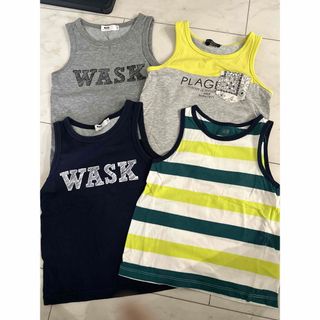 ベベ(BeBe)のWASK Bebe 110 タンクトップ　4枚セット(Tシャツ/カットソー)