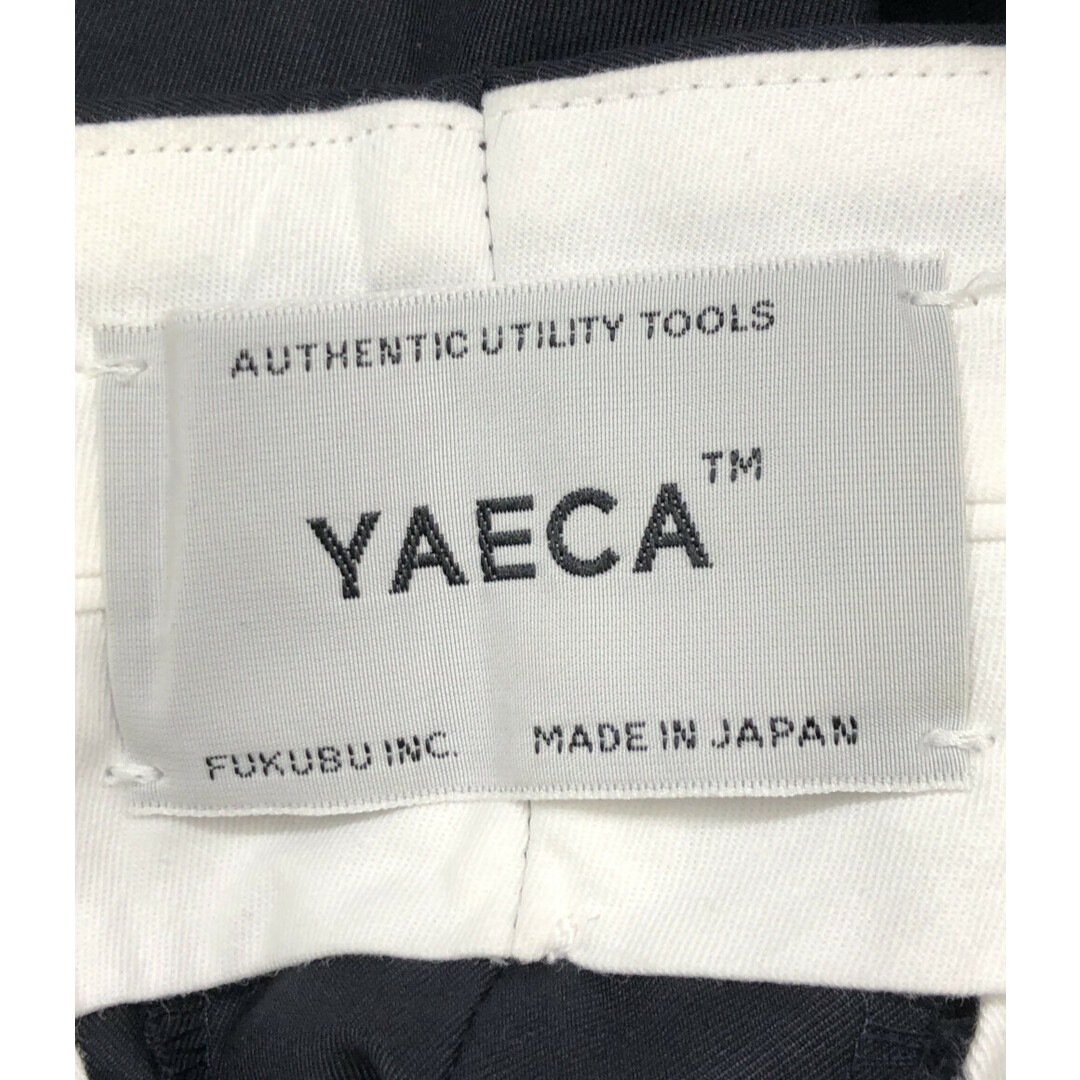 YAECA(ヤエカ)のヤエカ チノクロスパンツパイプド ワイド クロップド レディース S レディースのパンツ(チノパン)の商品写真