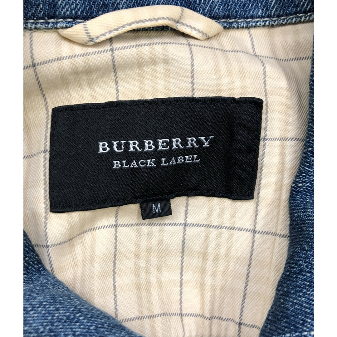 BURBERRY BLACK LABEL(バーバリーブラックレーベル)のバーバリーブラックレーベル デニムジャケット メンズ M メンズのジャケット/アウター(Gジャン/デニムジャケット)の商品写真