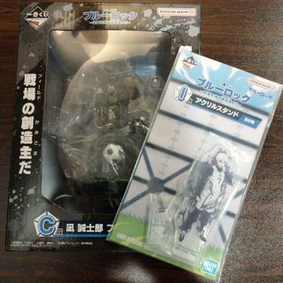 バンダイ(BANDAI)の新品　凪誠士郎　一番くじ　フィギュア　アクリルスタンド　セット売り　ブルーロック(キャラクターグッズ)