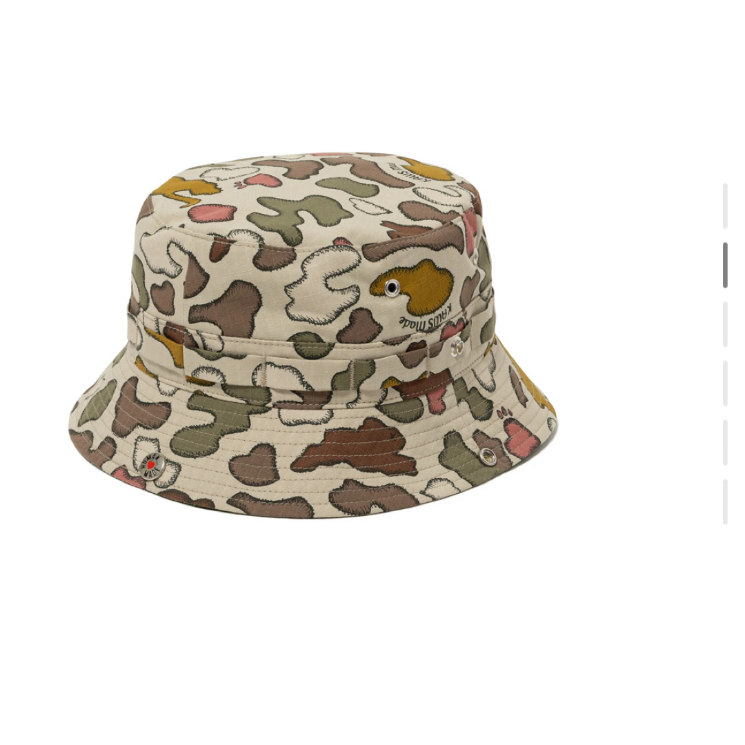 HUMAN MADE(ヒューマンメイド)のヒューマンメイド　KAWS MADE CAMO BUCKET HAT メンズの帽子(ハット)の商品写真