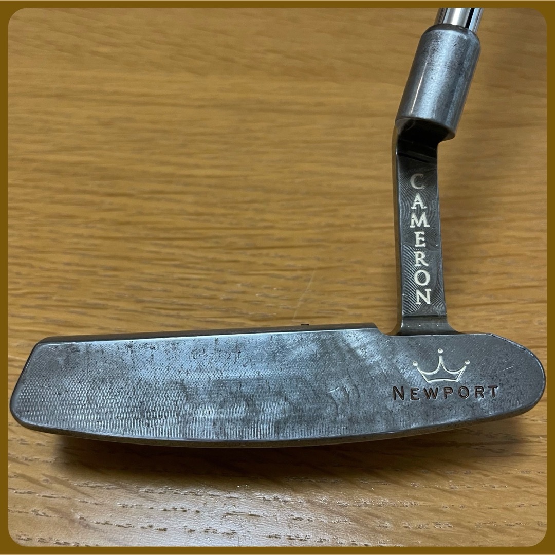 Scotty Cameron(スコッティキャメロン)の超希少オリジナル良品 クラシック ニューポート（オイルカン）350G カバーあり スポーツ/アウトドアのゴルフ(クラブ)の商品写真