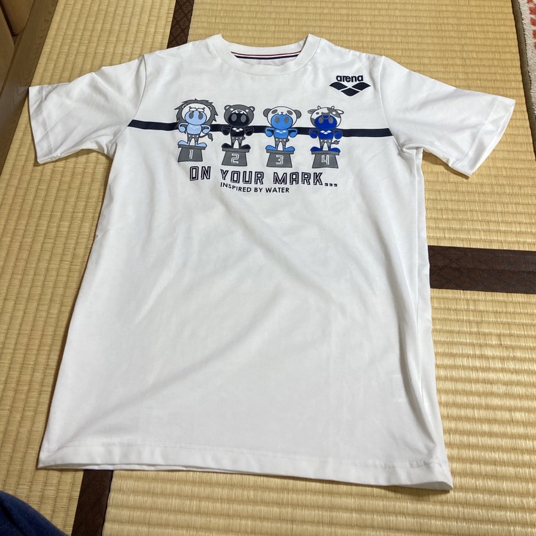 arena(アリーナ)の美品　アリーナ　arena 半袖　Tシャツ　サイズS メンズのトップス(Tシャツ/カットソー(半袖/袖なし))の商品写真