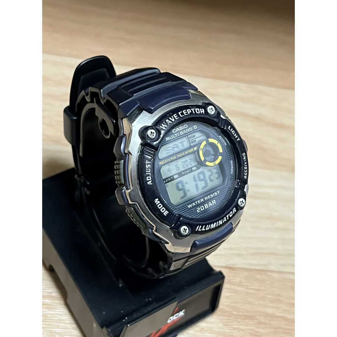 CASIO(カシオ)のCASIO カシオ スポーツギア 電波腕時計 マリンスポーツ 水泳可能 防水時計 メンズの時計(腕時計(デジタル))の商品写真