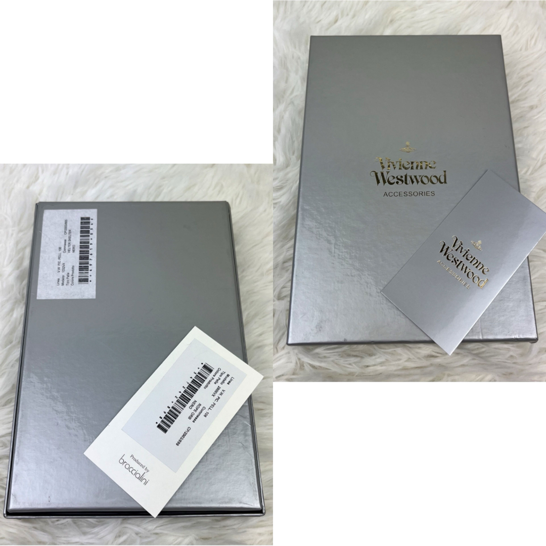 Vivienne Westwood(ヴィヴィアンウエストウッド)の未使用級✨廃盤　希少柄　ヴィヴィアンウエストウッド　長財布　オーヴ　総柄　レザー メンズのファッション小物(長財布)の商品写真