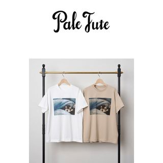 未使用・水通しのみ　Pale Jute VANNOTee　unisex　日本製(Tシャツ(半袖/袖なし))